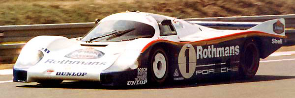 Jacky Ickx Rothmans Porsche 956 Le Mans 1983