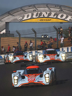 Gulf Aston Martin Lola Le Mans 2009